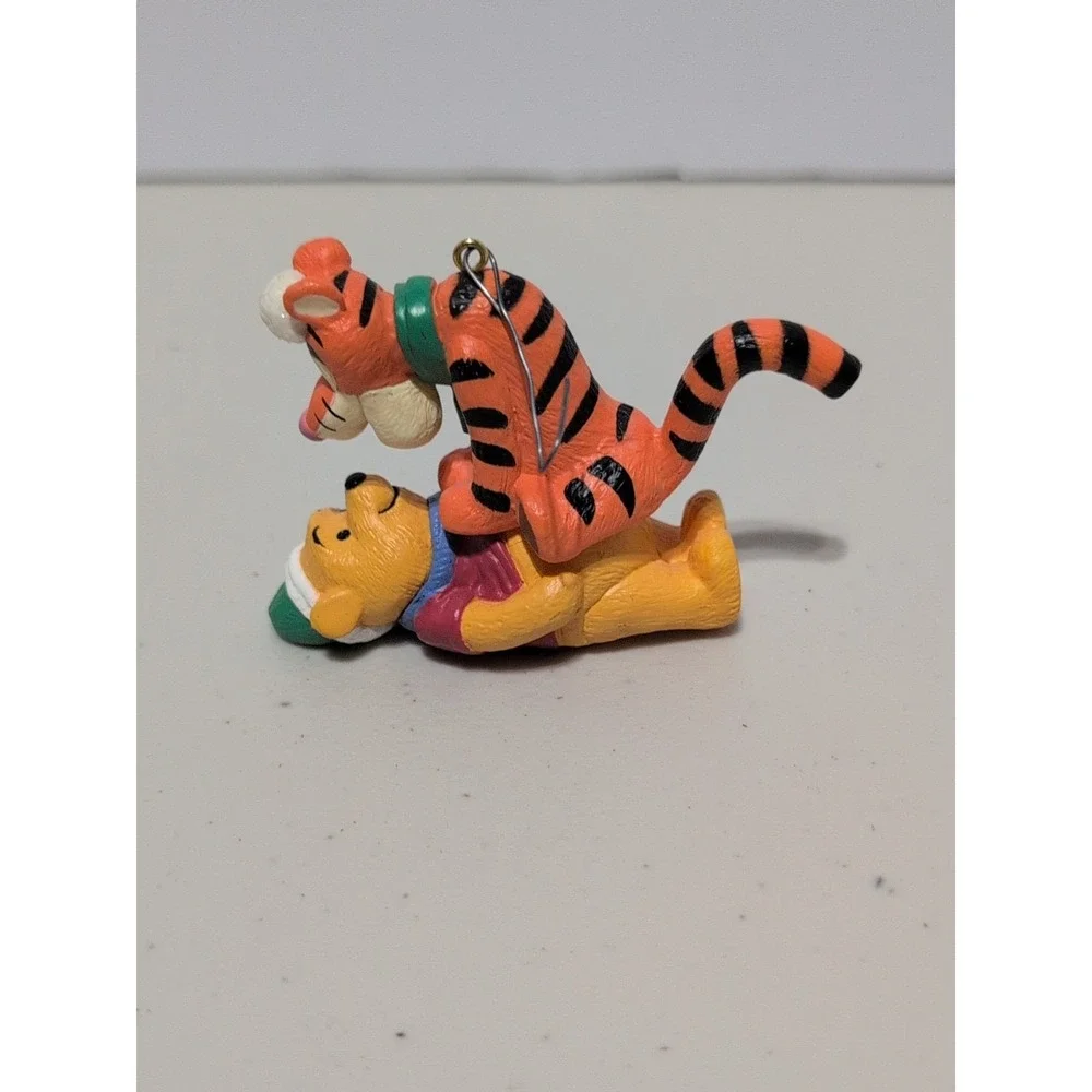 Hallmark Disney Winnie The Pooh Christmas Ornament Vintage Collector Lot Of Four